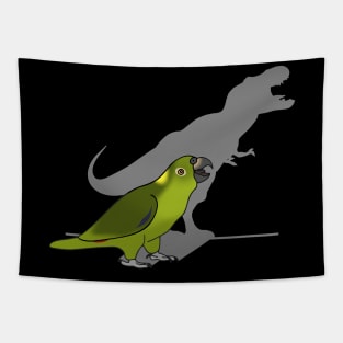 t-rex shadow - yellow naped amazon Tapestry