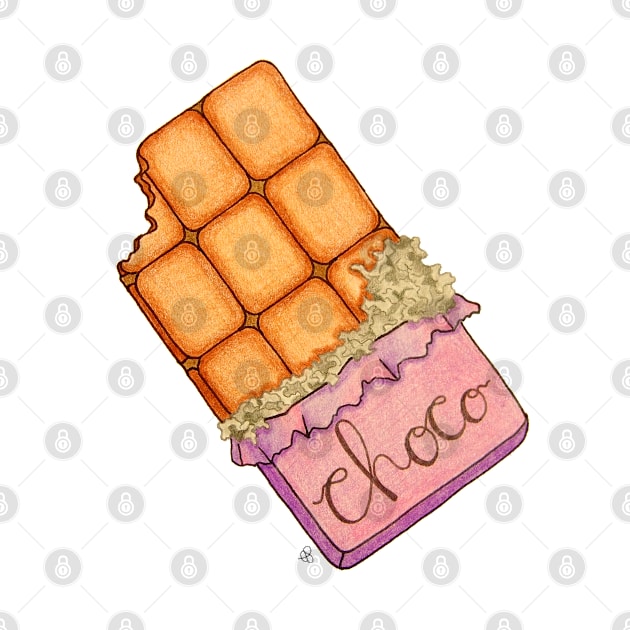 Choco - A Bar of Chocolate by Elinaana