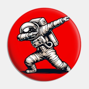 Astronaut Dab Pin