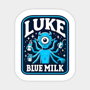 Luke Blue Milk Magnet