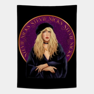 Stevie Nicks Gold Dust Emblem Tapestry