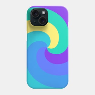 Abstract Circle of Bright Colors Phone Case