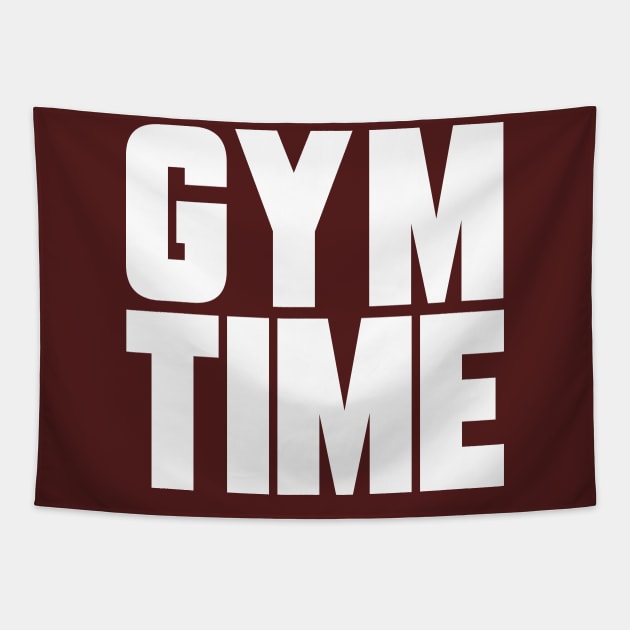 Gym Time Tapestry by OldTony