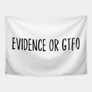 Evidence or GTFO Tapestry