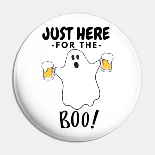 Just Here for the BOO! Pin