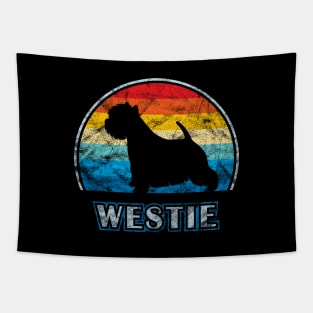 Westie Vintage Design Dog Tapestry