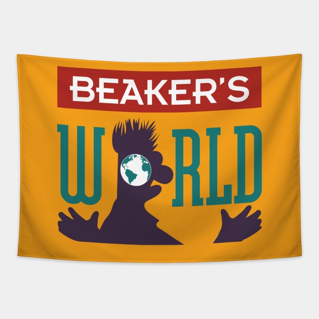 Beaker's World Tapestry by bryankremkau