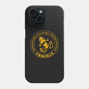 Frogman Diver Phone Case