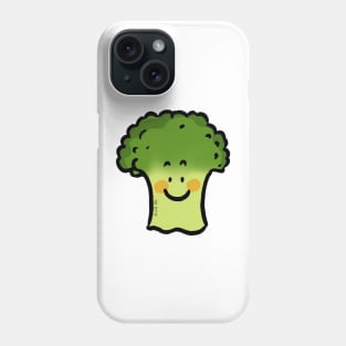 cute green broccoli Phone Case