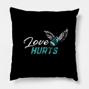 Love Hurts Eagle Design Pillow