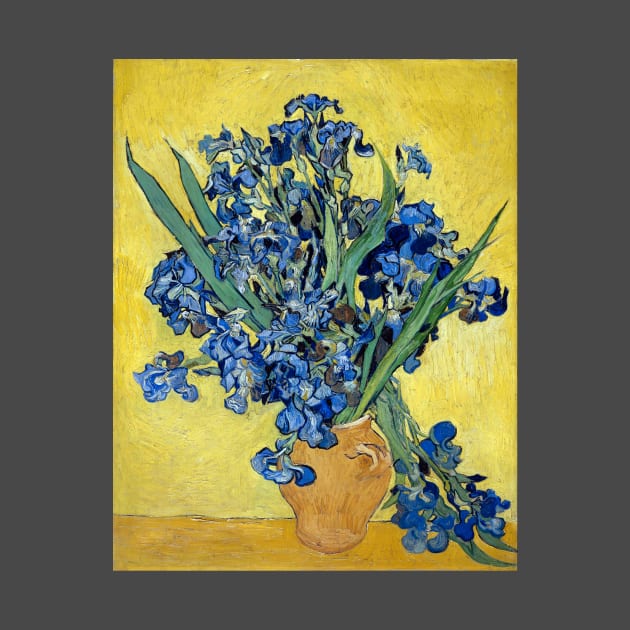 Vincent van Gogh Irises by pdpress