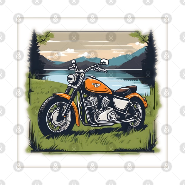 Classic Motorcycle by BekasiStudio