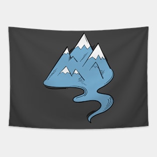 Mountains Art Tapestry