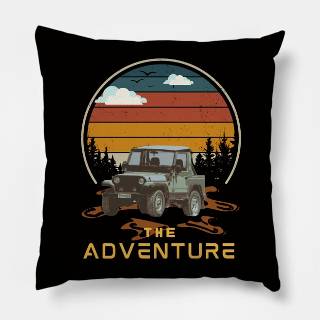 Adventure Pillow by SASKET 