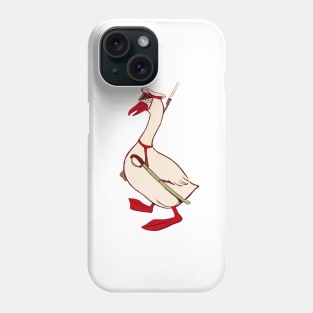 Goose-Stepping Goose Phone Case