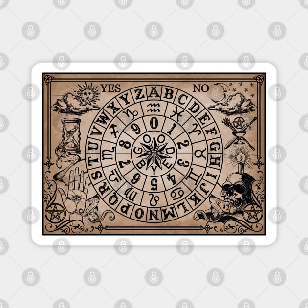 Spirit Board Magnet by RavenWake