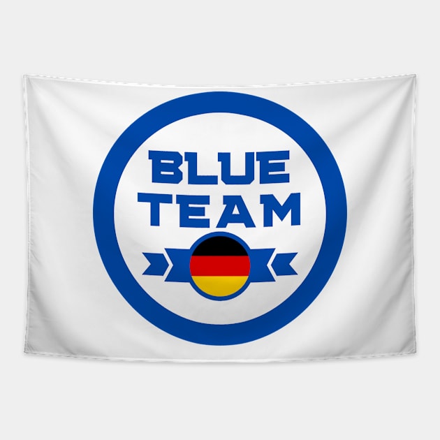 Cybersecurity Blue Team Germany Gamification Badge CTF Tapestry by FSEstyle