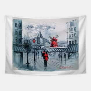 Moulin Rouge Tapestry