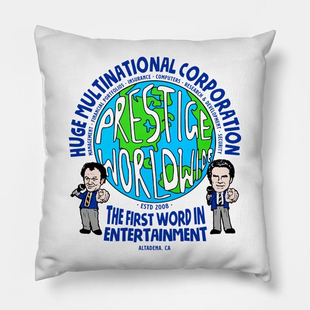 Prestige Worldwide Pillow by Three Meat Curry