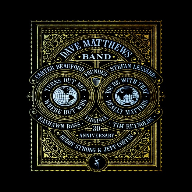 Dave Matthews 30th Anniversary Fanart by ROJOLELE