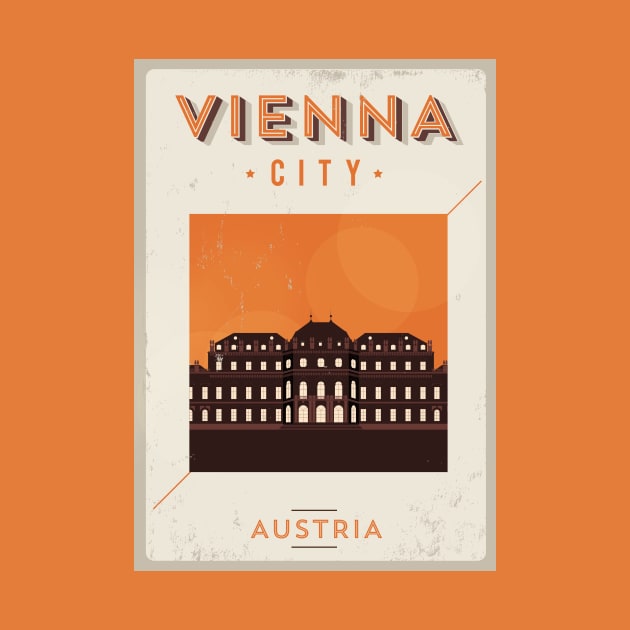 Vienna Poster Design by kursatunsal