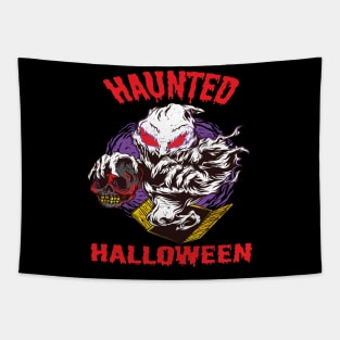 Haunted Halloween Tapestry