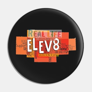 Elev8 Recovery Logo Pin