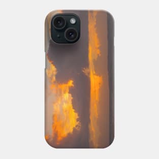 Fire in the sky Phone Case