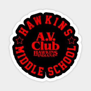 Hawkins Middle School AV Club Magnet