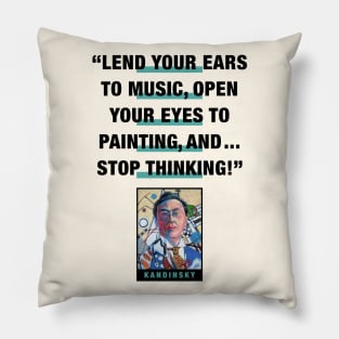 Kadinsky Quote Pillow