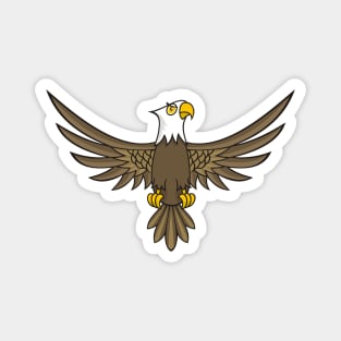 Eagle Cartoon Magnet