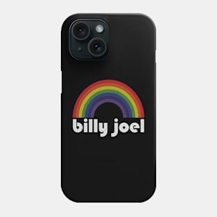 Billy Joel / Vintage Rainbow Design // Fan Art Design Phone Case