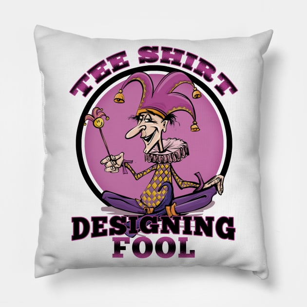 The Tee Shirt Graphic Designers Merch Pillow by Joaddo