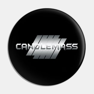 Metallic Illustration candlemass Pin