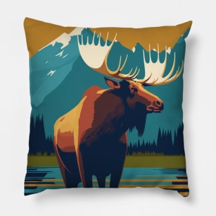 Grand Teton National Park Pillow