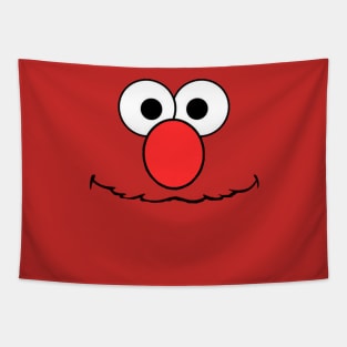 Smile Puppet Face Mask Cartoon Tapestry
