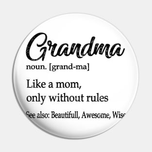 grandma mothers day Pin