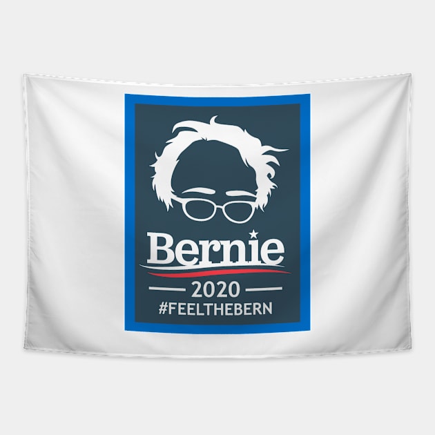 BERNIE SANDERS 2020 #FEELTHEBERN Tapestry by HelloShop88