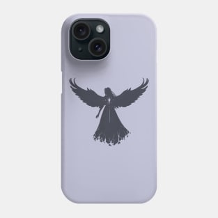 Angel silhouette Phone Case