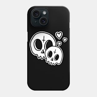 Cute skulls Phone Case