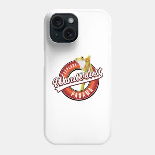 explore Panama wonderlust logo Phone Case