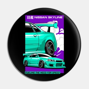 GTR Art Pin