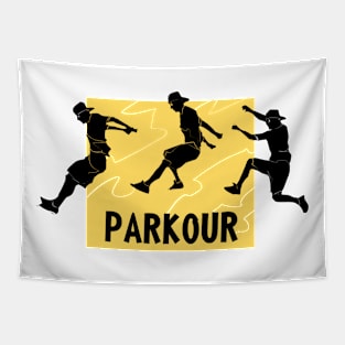 parkour Tapestry