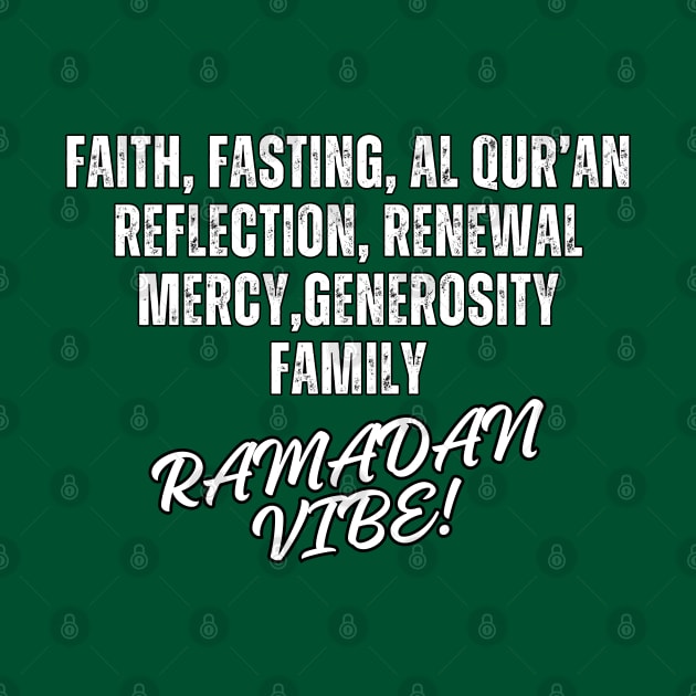 RAMADAN VIBE!  Faith, Fasting, AL Qur’an reflection by KIRBY-Z Studio