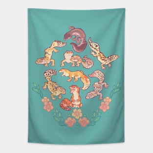 Chub geckos redux Tapestry