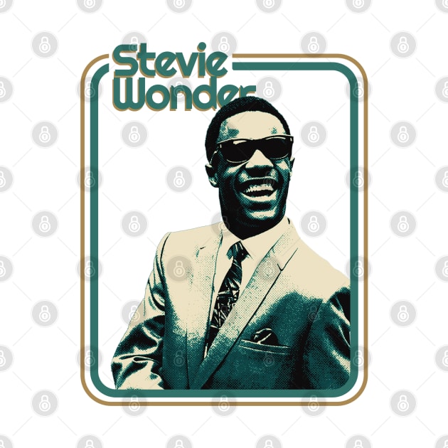 Stevie Wonder 80s retro by PRESENTA