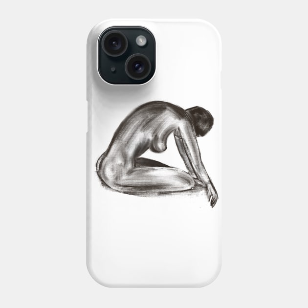 Nude woman Phone Case by Nastya Li