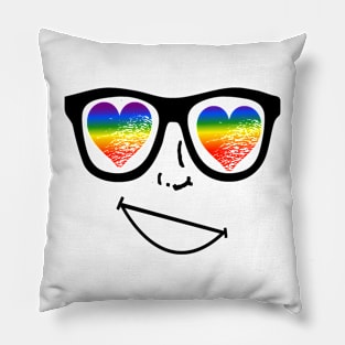 Gay I see Love LGBTQ support Pillow