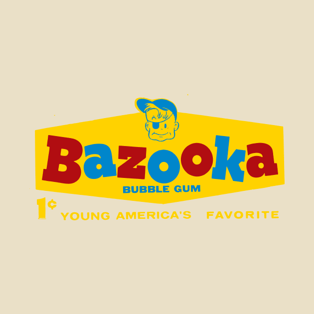 Bazooka Joe bubble gum by HAPPY TRIP PRESS