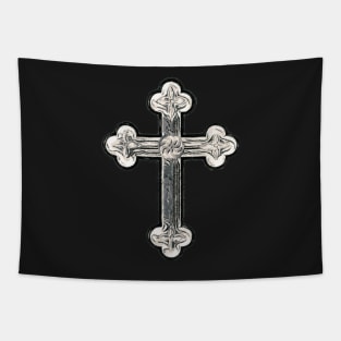 Cross Christian Orthodox Design Tapestry